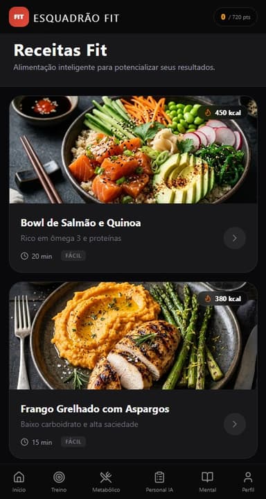 Receitas Fitness