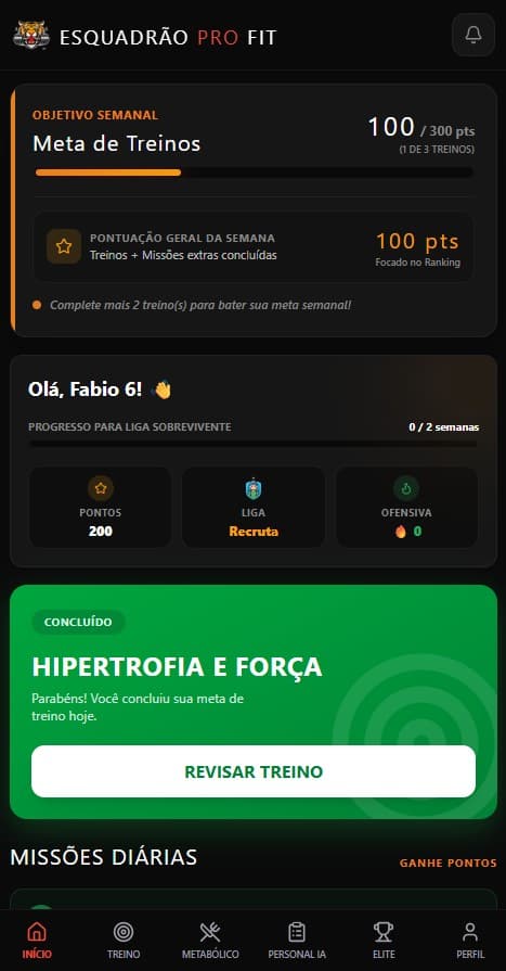 Início do App